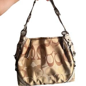 Vintage y2k Carly Hobo Coach Bag